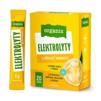 Organis Elektrolyty Ananas Sticks 20 x 6 g