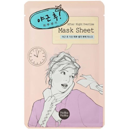 Holika After Mask Sheet - After Working overtime revitalizační platýnková maska 16 ml