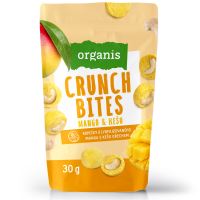 Organis CRUNCH BITES Mango & kešu 30 g