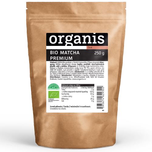 Organis Matcha Premium 250 g