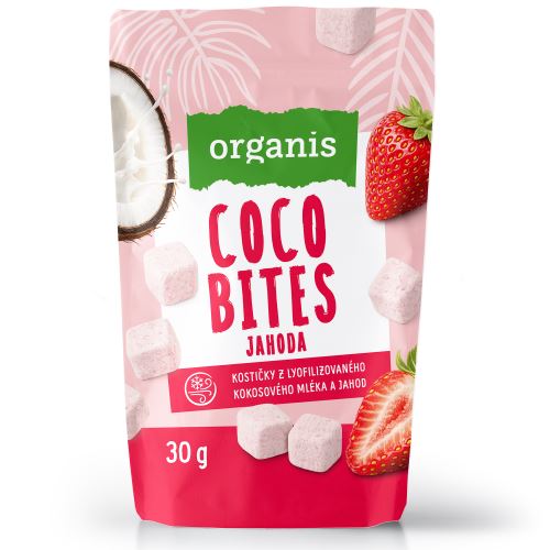 Organis COCO BITES Jahoda 30 g