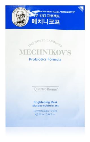 Holika Mechnikov’s probiotics formula brightening mask rozj.platýn.maska s probiotiky25ml