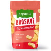 Organis Broskve sušené mrazem 30 g