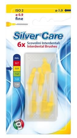 Mezizubní kartáček jemný 0,9 mm SilverCare 6 ks